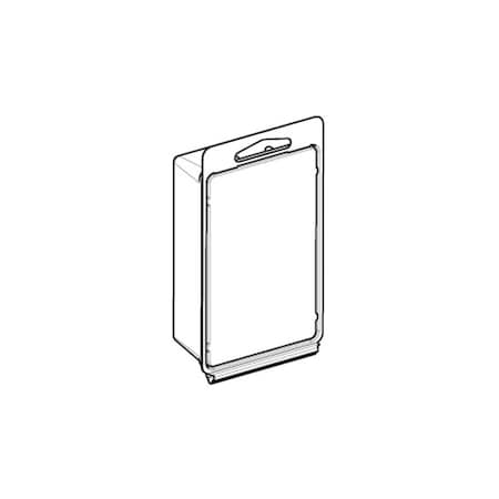 Visipak Thermoform-CLAMSHELL-4.813-2.688-3.375-2.000-1.250-3.813-2.375-0.017-CLEAR,  028532